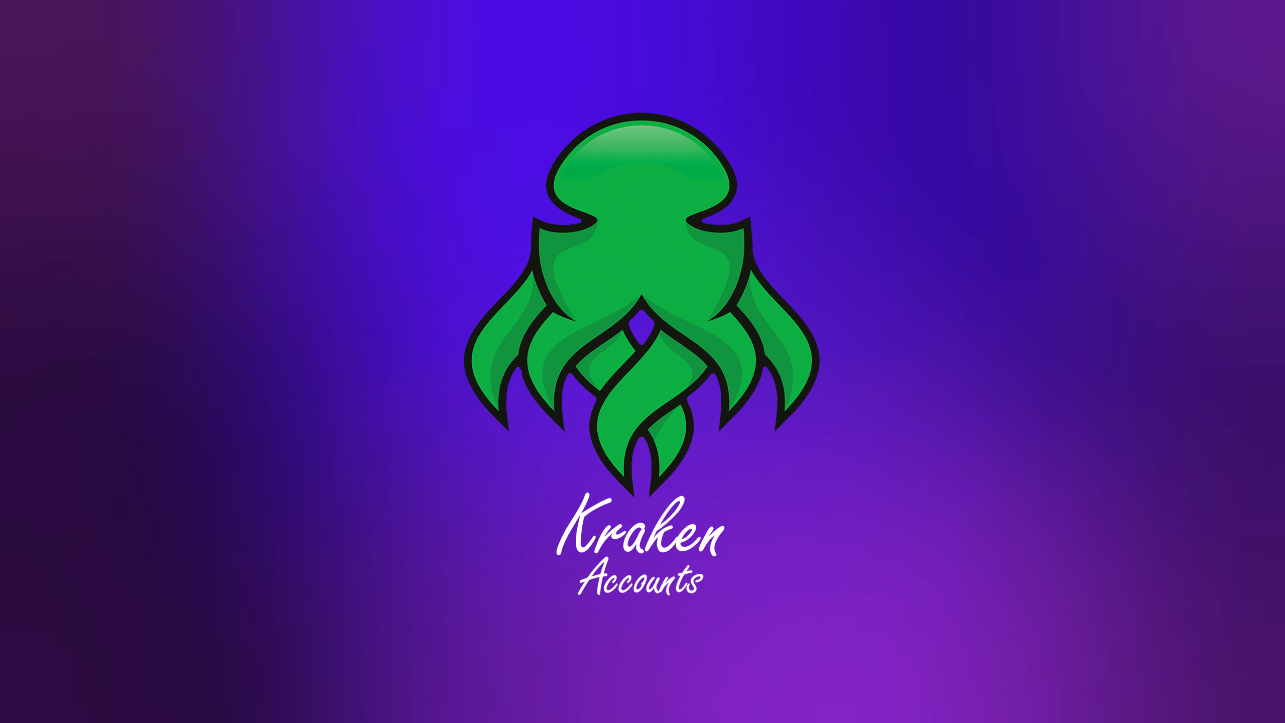 Kraken Logo Wallpaper