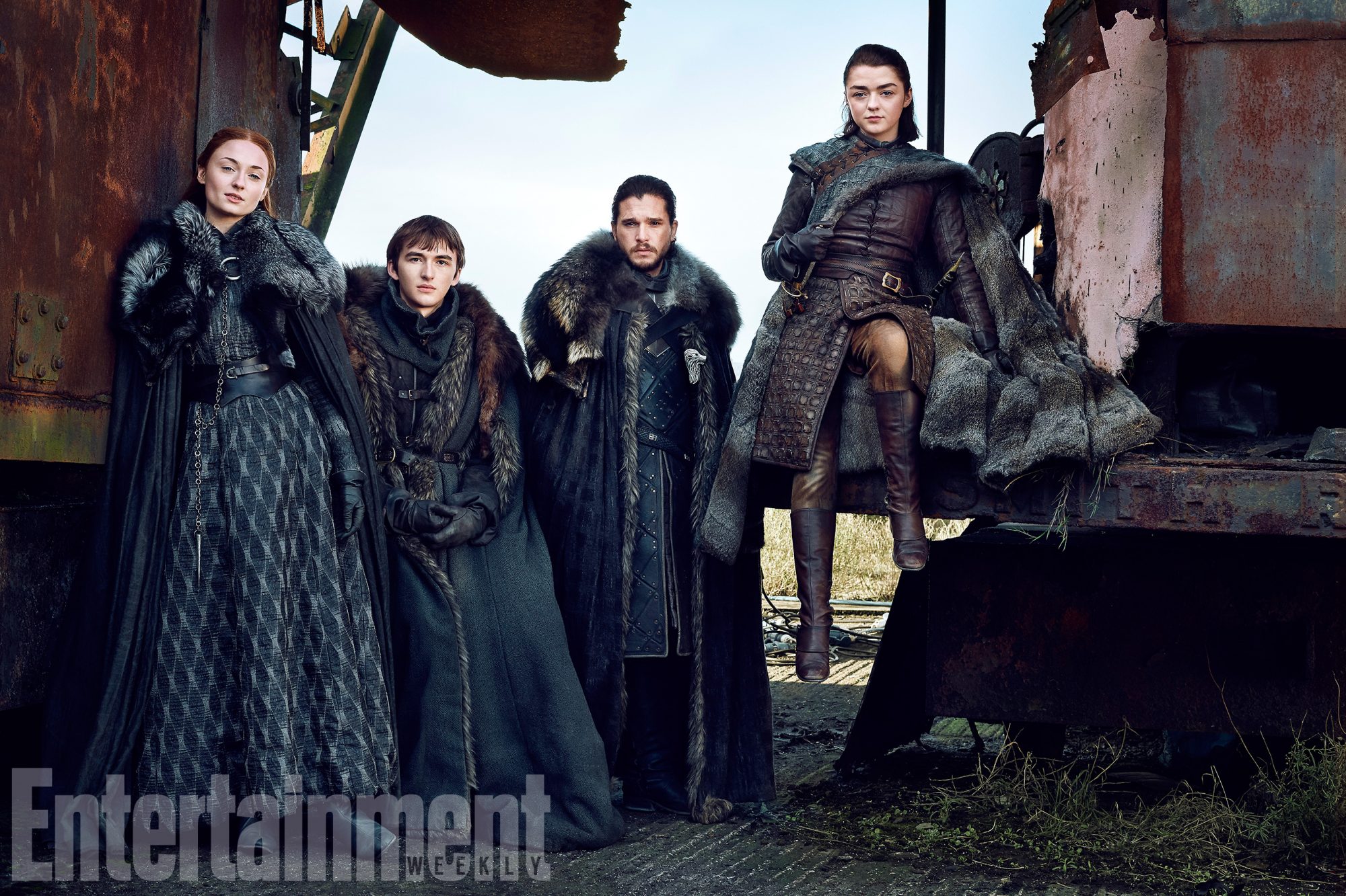 اعضای خانواده استارک در Game of Thrones